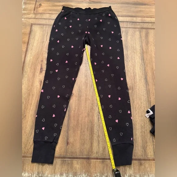 Victoria’s Secret Heart Pajamas S Small Valentines Day - Picture 10 of 14